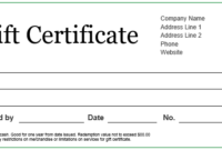 Custom Gift Certificate Templates For Microsoft Word For Microsoft Word Certificate Templates