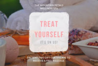 Customize 81 Spa Gift Certificate Templates Online Canva With Free Spa Day Gift Certificate Template