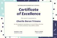 Customize 90 Student Certificate Templates Online Canva With Regard To Quality Student Of The Year Award Certificate Templates