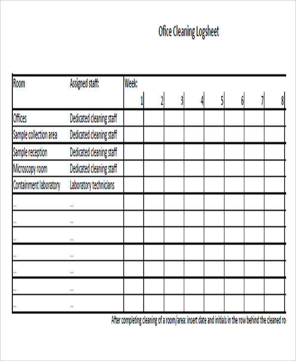 Daily Restroom Cleaning Log Just Bcause Throughout Printable Restroom Cleaning Log Template