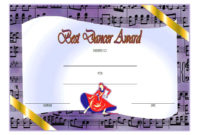 Dance Award Certificate Template 8 Best Ideas Pertaining To Ballet Certificate Template
