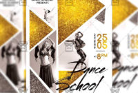 Dance School Community A5 Flyer Template Exclsiveflyer Regarding Free Dance Studio Business Plan Template
