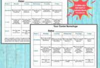 Daycare Weekly Menus/ Childcare Center Printable Menu Etsy Throughout Daycare Center Business Plan Template