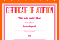 Detailoriented Diva Stuffed Animal Adoption Certificate Pertaining To Awesome Stuffed Animal Adoption Certificate Editable Templates
