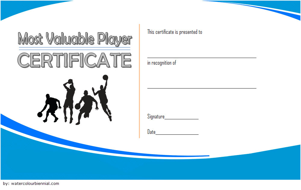 Download 10 Basketball Mvp Certificate Editable Templates For Quality Basketball Tournament Certificate Templates