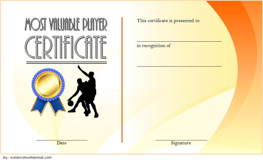 Download 10 Basketball Mvp Certificate Editable Templates Regarding Basketball Tournament Certificate Templates