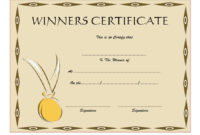 Download 12 Winner Certificate Template Ideas Free For Music Certificate Template For Word Free 12 Ideas