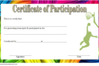 Download 7 Basketball Participation Certificate Editable With Best Participation Certificate Templates Free Download