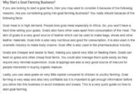 Download Goat Farming Business Plan Template Free Download Inside Agriculture Business Plan Template Free