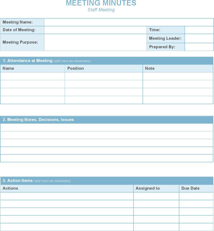 Download Meeting Minute Templates For Free Tidytemplates Throughout Amazing Taking Minutes In A Meeting Template