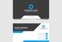 Editable Abstract Business Card Template Premium Vector Pertaining To Free Editable Printable Business Card Templates