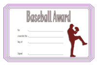 Editable Baseball Award Certificates 9 Sporty Designs Free Inside Amazing Essay Writing Competition Certificate 9 Designs