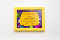 Editable School Science Certificate Award Template Etsy For Science Achievement Certificate Templates