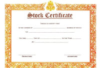 Editable Stock Certificate Template 10 Best Ideas Free With Regard To Best Free Stock Certificate Template Download