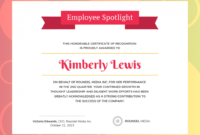 Employee Appreciation Certificate Template Emetonlineblog Inside Awesome Employee Appreciation Certificate Template