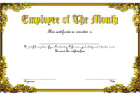 Employee Of The Month Certificate Templates 10 Best Ideas In Employee Certificate Template Free 10 Best Designs
