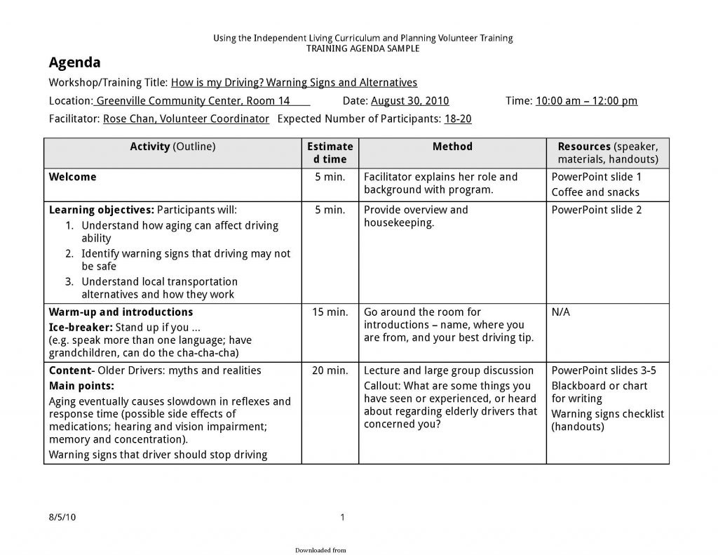 professional-learning-community-meeting-agenda-template