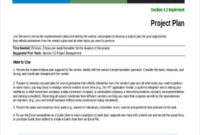 Excel Project Plan Template 10 Free Excel Document Intended For Project Management Proposal Template