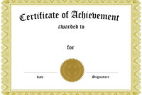 » Fake High School Diploma Certificate Templates Throughout Certificate Templates For School