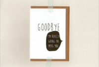 Farewell Card Template 15 Free Printable Word Pdf Psd Throughout Farewell Certificate Template