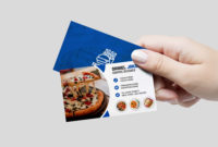 Fast Food Restaurant Business Card Template Psd For Restaurant Business Cards Templates Free