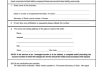 Fillable Form Ss4238 Request For Certificate Of Throughout Awesome Certificate Of Authorization Template
