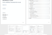 Fillintheblank Business Plans Smartsheet With Regard To Free Small Business Proposal Template