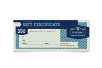 Fine Dining Restaurant Gift Certificate Template Design Pertaining To Restaurant Gift Certificates Printable