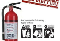 Fire Extinguisher Abc Dry Chemical Rechargeable Inside Fire Extinguisher Training Certificate