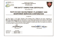 Fire Safety Inspection Certificate Hse Images Videos Throughout Fire Extinguisher Training Certificate Template