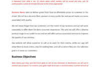 Food Truck Business Plan Template Sample Pages Black Box With Business Plan Template Food Truck