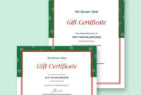 Free 11 Gift Certificate Templates In Ai Indesign Ms Throughout Free Indesign Certificate Template