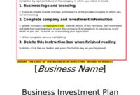 Free 11 Small Business Investment Proposal Samples And For Printable Real Estate Investment Proposal Template