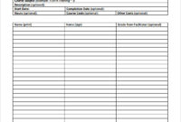 Free 13 Sample Training Sign In Sheet Templates In Google Within Quality Safety Training Log Template