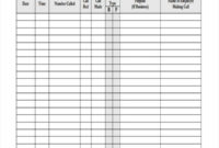 Free 17 Call Log Templates In Pdf With Regard To Quality Customer Call Log Template