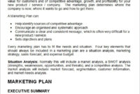 Free 19 Sample Marketing Plan Templates In Google Docs With Marketing Plan For Small Business Template