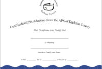 Free 23 Sample Adoption Certificates In Ai Indesign Regarding Awesome Unicorn Adoption Certificate Templates