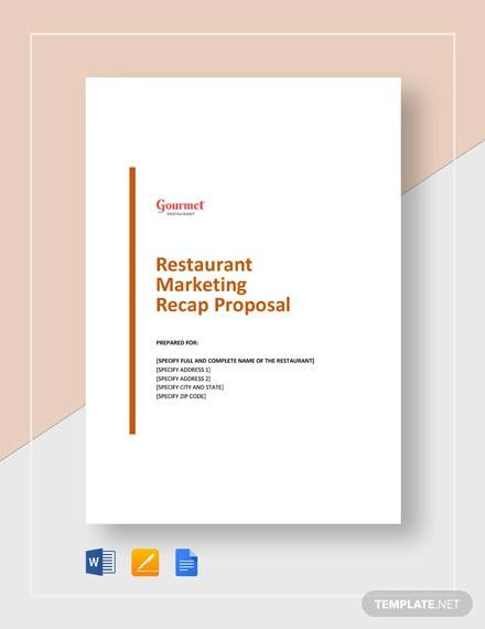 Free 24 Marketing Proposal Templates In Google Docs Ms Pertaining To Advertising Proposal Template