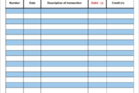Free 9 Sample Check Register Templates In Pdf For Blank Business Check Template