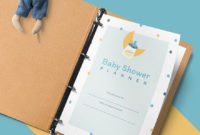 Free Baby Shower Program Template Word Doc Psd Within Baby Shower Agenda Template