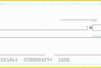 Free Business Check Printing Template Of Blank Check Intended For Blank Business Check Template Word