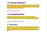 Free Business Proposal Template Download Bplans Intended For Amazing Policy Proposal Template