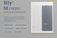Free Company Profile Template Inside Free Business Profile Template Download