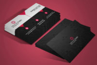 Free Corporate Business Card Psd In Business Card Size Template Psd
