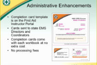 Free Cpr Card Template Of National Safety Council First Intended For Quality First Aid Certificate Template Free
