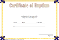 Free Edit Baptism Certificate Template Word Christening With Regard To Best Baby Christening Certificate Template