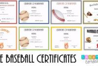 Free Editable Baseball Certificates Customize Online With Regard To Baseball Award Certificate Template