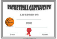 Free Editable Printable Basketball Certificate Templates Intended For Most Improved Player Certificate Template