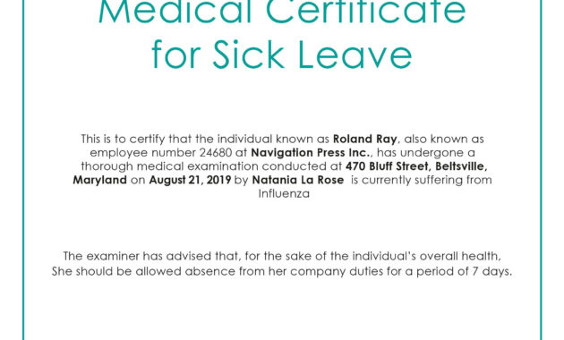 Free Fake Medical Certificate Template Business Plan In Amazing Free Fake Medical Certificate Template