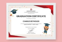 Free Graduation Certificate Template Download 232 With Regard To Best Graduation Gift Certificate Template Free